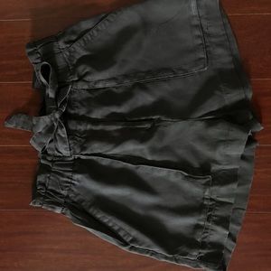 Women’s High-Waisted Tie Front Shorts